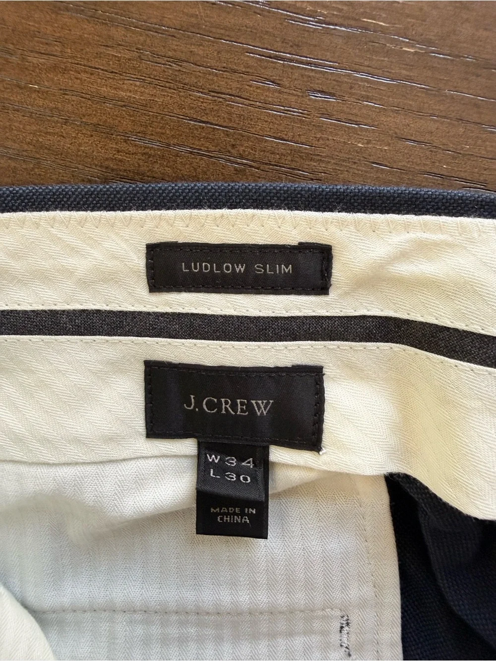 J. Crew Slim Navy Blue Chinos